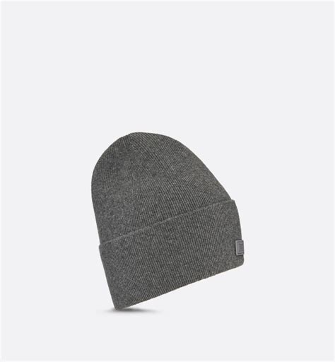 Dior Icons Beanie Kaschmir in Graumeliert